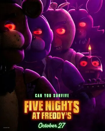 Постер к фильму премьере Пять ночей у Фредди (2023)
